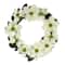 24" Cream Magnolia Flowers Wreath